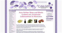 Desktop Screenshot of my-asia-shop.de